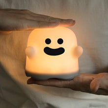 Home Decor Silicone Night Light Bedside Table Lamp LED Touch Sensor Lamp For Girl Bedrooms