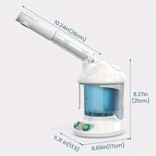 Fulog Nano Ionic Facial Steamer – 360° Rotatable Arm, Portable Deep Cleaning Facial Spa with Stainless Steel Skin Kits for Home or Salon Use