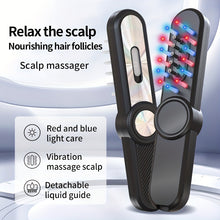 Laser Hair Growth Comb with Vibration Massage – Rechargeable Scalp Care Device for Nourishing Hair Repair & Follicle Absorption, USB Charging, Professional Head Massage Tool